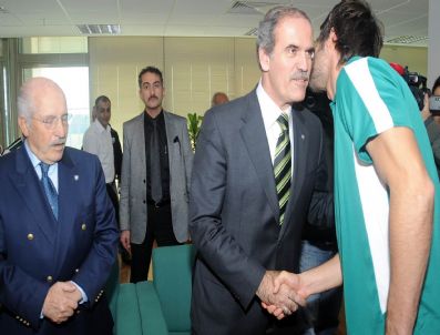 ERKAN KAMAT - Bursaspor`da Bayramlaşma Töreni Yapıldı