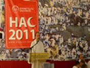 Diyanet İşleri Başkanı Mehmet Görmez Arafat Vakfesi Öncesi Türk Hacı Adaylarına Hitap Etti