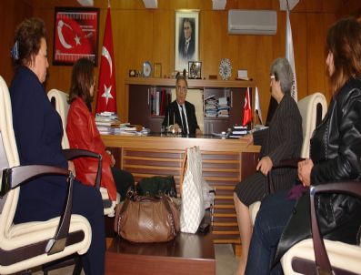 FEYZI BINGÖL - Etso Kadın Girişimciler Rektör Bingöl`ü  Ziyaret Etti