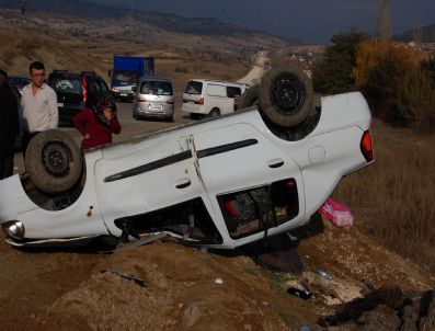 Taşköprü`de Trafik Kazası: 4 Yaralı