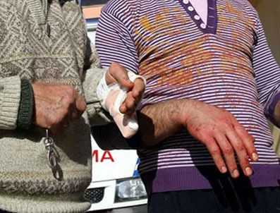 Acemi kasaplar iş başında