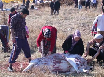 Ankara`dan Kurban Manzaraları