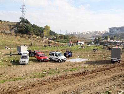 İstanbul`da Boş Araziler Adeta Kurban Kesim Alanına Döndü