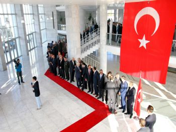 TAYYAR ŞAŞMAZ - Konya`da Bayramlaşma Törenleri