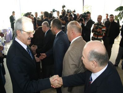 KÖKSAL TOPTAN - Protokol Bayramlaşmada Bir Araya Geldi