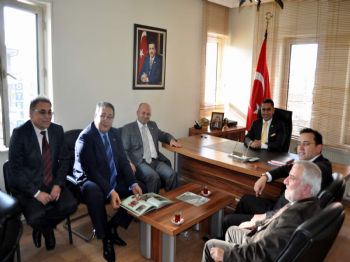 HASAN ÜNVER - Ak Parti İl Başkanlığı’nda Bayramlaşma Programı Yapıldı