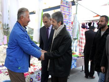 MUSTAFA TUNA - Başkan Tuna, İlçe Esnafıyla Bayramlaştı