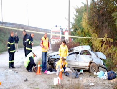 Bursa`da Trafik Kazası: 3 Ölü, 1 Yaralı