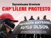 işten atılan işçiler eylem yaptı