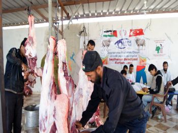 EL MASRI - Kimse Yok Mu, Gazze`de Kurban Yardımı Dağıttı