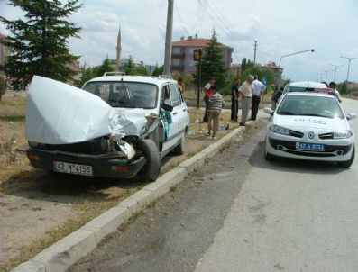 Kulu`da Trafik Kazası: 5 Yaralı