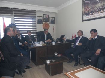 OKTAY ÖZTÜRK - Mhp Erzurum İl Teşkilatı Bayramlaştı