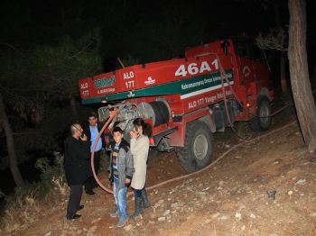 Orman Yangını Korkuttu