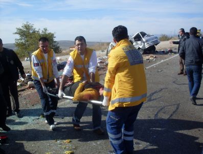 Kırıkkale`de Kaza: 5 Ölü, 6 Yaralı