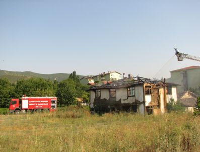 Amasya`da Ev Yangını