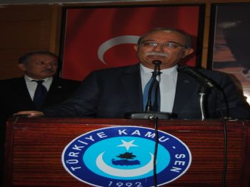 SEYFETTİN YILMAZ - Koncuk: Memurların İş Güvencesi Risk Altında