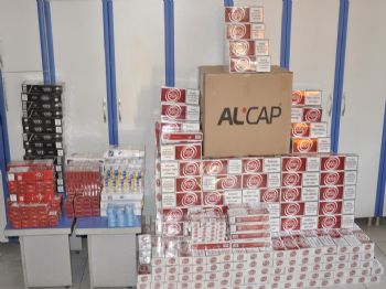 Manisa'da 5 Bin Paket Kaçak Sigara Ele Geçirildi
