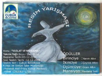 LOKMAN ÖZDEN - Çubuk Belediyesi'nden Resim Yarışması