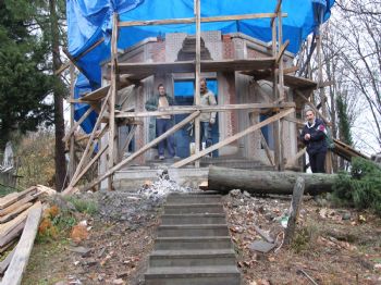 Giresun'da Tarihi Türbe Onarılıyor