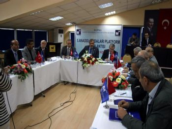 Konya'da 5. Anadolu Odaları Platformu Toplantısı Yapıldı