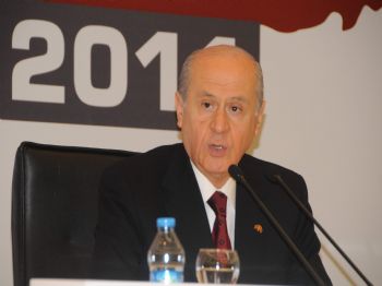 İSYAN - Mhp Belediye Başkanları Toplantısı