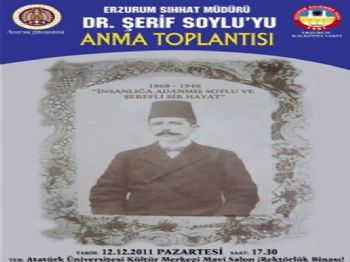 İÇTIMAI - Şerif Soylu Anılacak