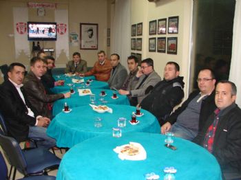 MUSTAFA KARAGÖZ - Ak Parti Çan İlçe Teşkilatı’ndan Yeni Çanspor Yönetimine Ziyaret