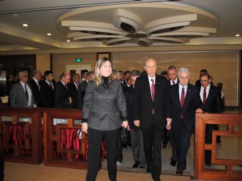 TUNCA TOSKAY - Devlet Bahçeli Manavgat'tan Ayrıldı