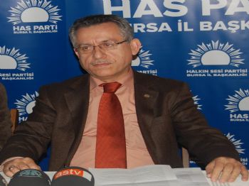 KAZıM ARSLAN - Has Parti'den Şike Yorumu