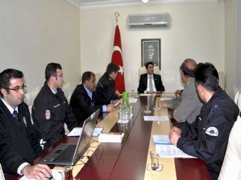 MEHMET TOPÇU - Akçakale'de Trafik Komisyonu Toplandı