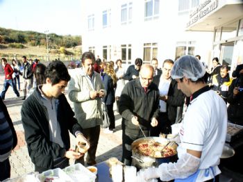 KERIM AYDOĞAN - Altso Üniversite Öğrencilerine Aşure İkram Etti