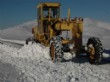 Malatya'da Kardan Kapanan Köy Yollarını Açma Çalışması Sürüyor