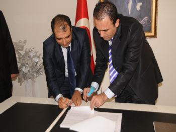 ALI SAĞLAM - Yeni Cizre Hükümet Konağı İnşaatı Yapım Sözleşmesi İmzalandı