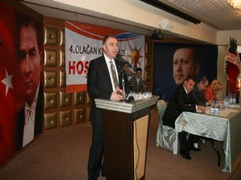 EMRULLAH İŞLER - Ak Parti Kazan İlçe Başkanlığı'na İsmail Akkaya Yeniden Seçildi