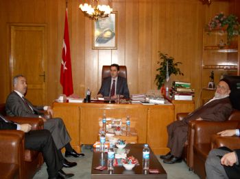 CEMAL YıLMAZ DEMIR - Cemal Yılmaz Demir'den Müftü Öztürk'e Ziyaret