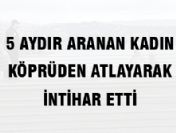 Köprüden atlayarak intihar etti