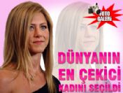 Jennifer Aniston dünyanın en çekici  kadını seçildi