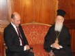 Romanya Cumhurbaşkanı Basescu Patrikhaneyi Ziyaret Etti