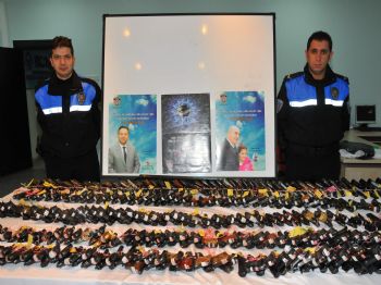 Silah Bırakma Kampanyasında 253 Silah Toplandı