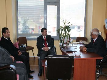 CENGIZHAN YıLMAZ - Düzce Valisi Vasip Şahin Kaynaşlı Esnafını Ziyaret Etti