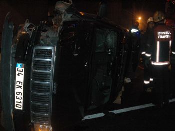 E-5 Karayolunda Trafik Kazası: 2 Yaralı