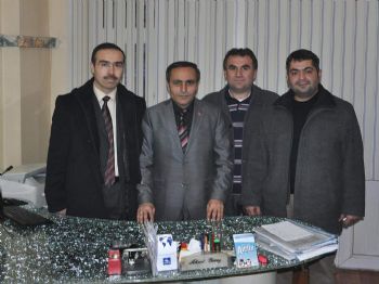 AHMET YAVUZ - Eğitim Bir-sen'den Ak Parti Yerköy İlçe Teşkilatı'na Ziyaret