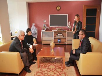 VEYSEL TIRYAKI - İsviçre Büyükelçisi, Başkan Tiryaki’yi Ziyaret Etti