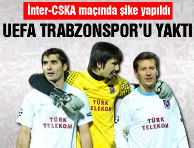 İNTER - UEFA'dan Trabzonspor'a çirkin tezgah