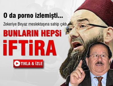 CÜBBELİ AHMET HOCA - Zekeriya Beyaz, meslektaşına sahip çıktı