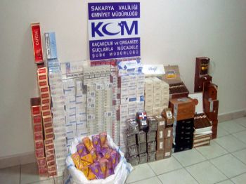 Nakliye Kamyonuyla Sigara Kaçakçılığı Polis Engeline Takıldı