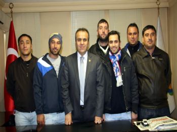 METIN ÇETIN - Genç Martılar Belediyeler Birliği'ni Ziyaret Etti