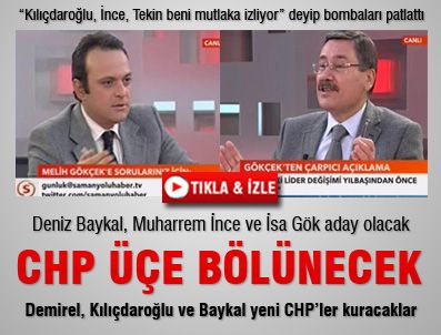 ŞAHIN MENGÜ - Melih Gökçek'ten bomba iddialar