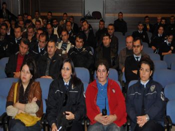 KERIM AYDOĞAN - Seminere Polislerden Yoğun İlgi