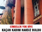 Yargıtay, cinsellik yok diye kaçan kadını haksız buldu!